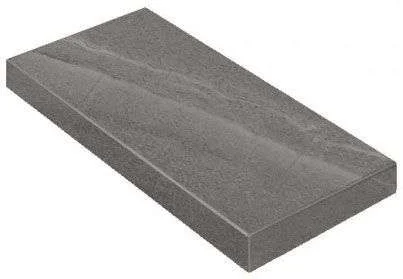 Керамогранит Italon Контемпора Карбон 33x120 ступень угловая правая в Магнитогорске