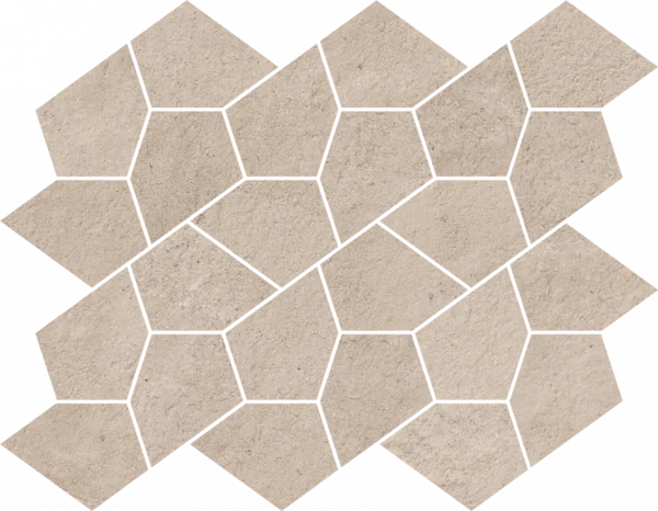 Керамогранит Italon Этернум Крим Мозаика Калейдо 35.6х27.6 (Натуральная) в Магнитогорске