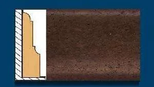 Плинтус пробковый ArtCorkDesing С 103 (Колер 14) 12х65х910 мм в Магнитогорске