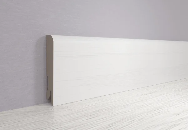 Плинтус MDF Bonkeel 24116 Белый (80х16х2400 мм) в Магнитогорске