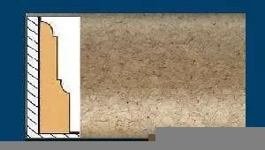 Плинтус пробковый ArtCorkDesing С 104 (Колер 5) 12x40x910 мм в Магнитогорске