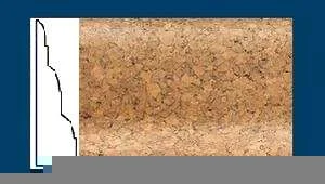 Плинтус пробковый ArtCorkDesing С 105 (Колер 8) 18x45x910 мм в Магнитогорске