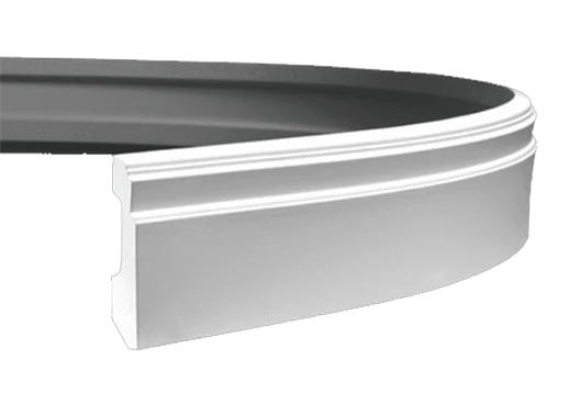 Плинтус Европласт 1.53.101 (110х26х2000 мм) Гибкий в Магнитогорске