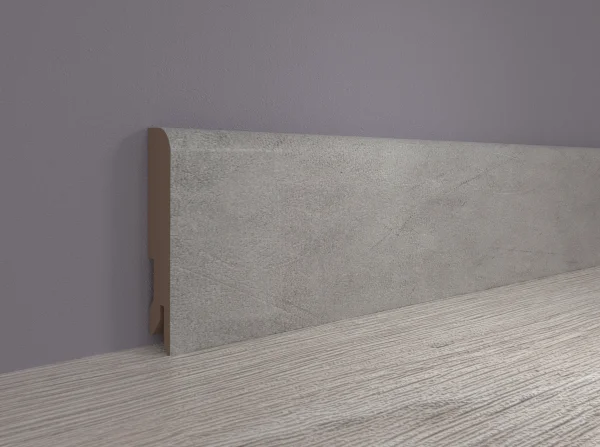 Плинтус MDF Bonkeel 24065 Бетон Лофт Натур (100х16х2400 мм) в Магнитогорске