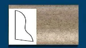 Плинтус пробковый ArtCorkDesing С 102 (Колер 6) 20x40x910 мм в Магнитогорске