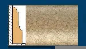 Плинтус пробковый ArtCorkDesing С 103 (Колер 4) 12х65х910 мм в Магнитогорске