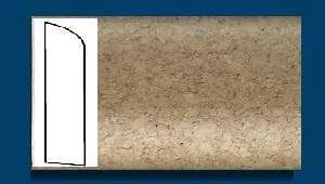 Плинтус пробковый ArtCorkDesing С 106 (Колер 5) 10х60х910 мм в Магнитогорске