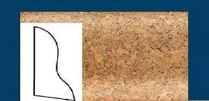 Плинтус пробковый ArtCorkDesing С 102 (Колер 8) 20x40x910 мм в Магнитогорске