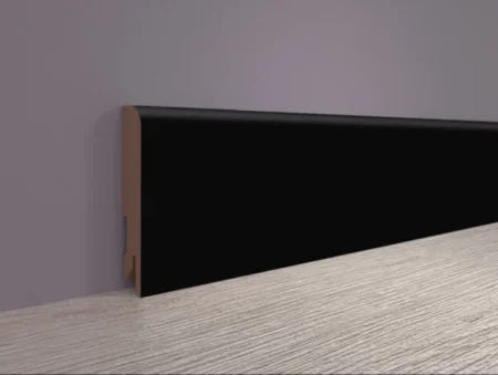 Плинтус MDF Bonkeel 24032 Чёрный Софт (100х16х2400 мм) в Магнитогорске