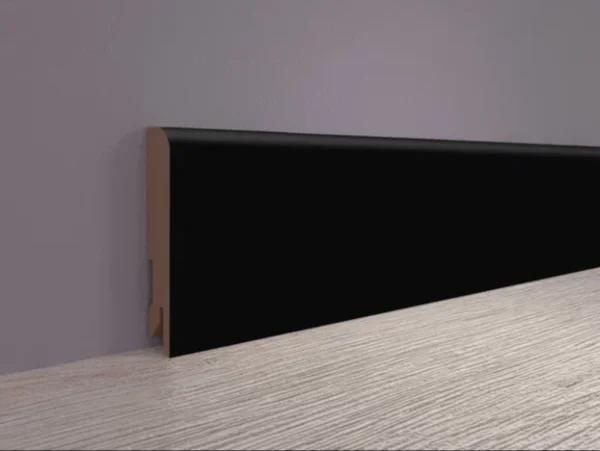 Плинтус MDF Bonkeel 24032 Чёрный Софт (100х16х2400 мм) в Магнитогорске