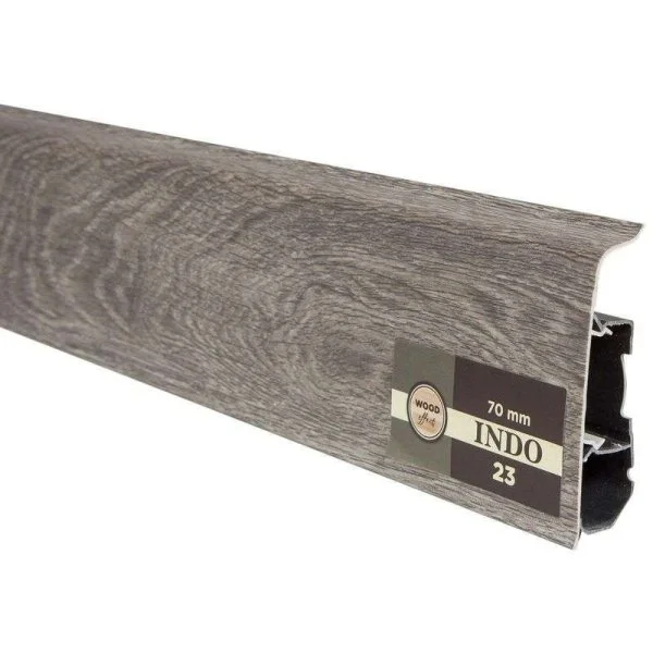 Плинтус пластиковый Arbiton INDO70 23 Дуб Модена 2,5 м в Магнитогорске