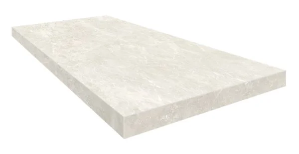 Керамогранит Coliseum Да Винчи Уайт Ступень угловая правая (Натуральный, 33х60) в Магнитогорске