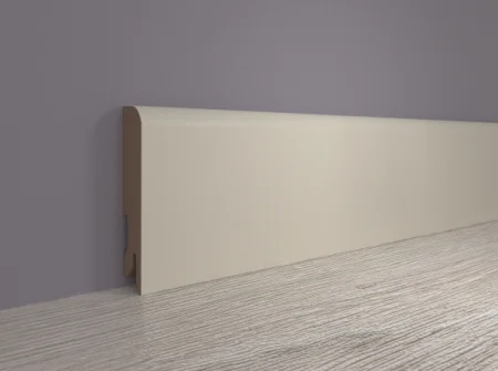 Плинтус MDF Bonkeel 24069 Кварц Грей (80х16х2400 мм) в Магнитогорске