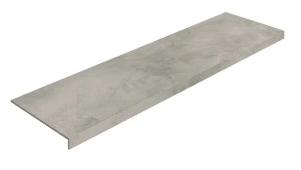 Керамогранит Coliseum Монца Грэй Ступень фронтальная (Натуральный, 33х120) в Магнитогорске