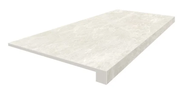 Керамогранит Coliseum Да Винчи Уайт Ступень фронтальная (Натуральный, 33х60) в Магнитогорске