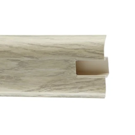 Пластиковый плинтус Royce №853 Дуб Супрема (58х22х2200мм) в Магнитогорске