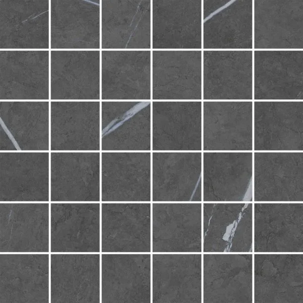 Керамогранит Italon Метрополис Империал Блэк Мозаика 30х30 (Натуральная) в Магнитогорске