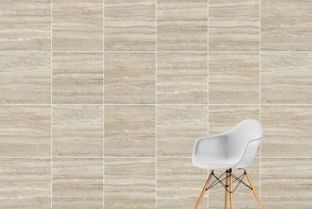 Керамогранит Vitra CityStone Травертин Линейный 60х60 (Натуральная и Реттифицированная) в Магнитогорске