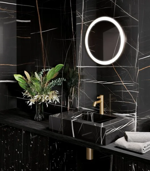 Керамогранит Italon Шарм Делюкс Сахара Нуар 80х80 (Натуральная и реттифицированная) в Магнитогорске