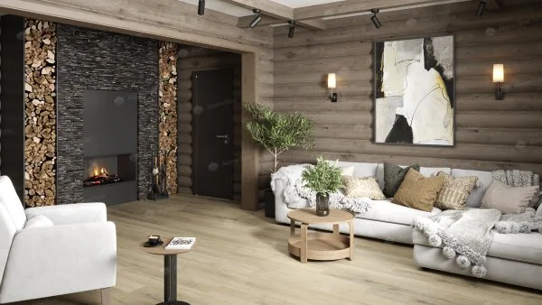 Кварц-виниловая плитка Alpine Floor Premium XL Дуб Сливочный ЕСО 7-19, 8 мм. 43 класс в Магнитогорске