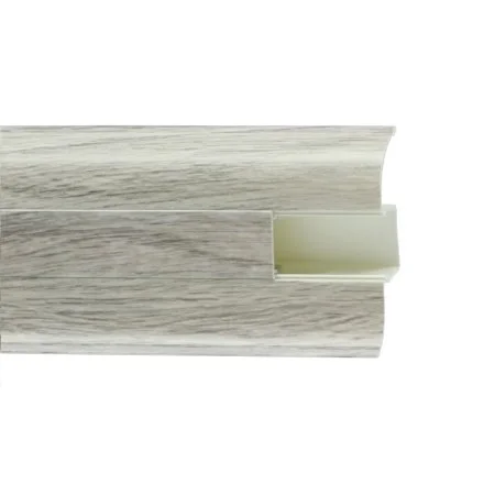 Пластиковый плинтус Royce №822 Дуб Альба (58х22х2200мм) в Магнитогорске