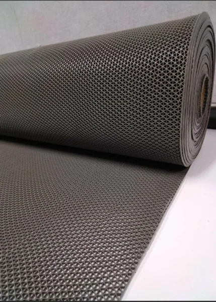 Грязезащитное рулонное покрытие ЗигЗаг Серый 5 мм (1,2 м) Китай в Магнитогорске