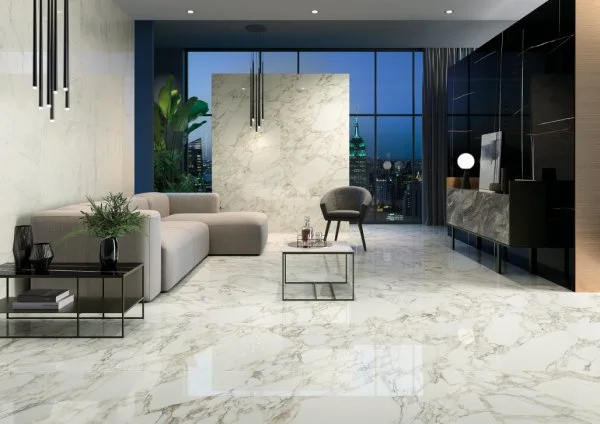 Керамогранит Italon Шарм Делюкс Арабескато Уайт 80х160 (Люкс и реттифицированная) в Магнитогорске