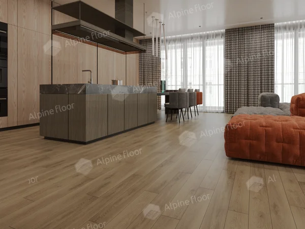 Каменно-полимерная плитка Alpine Floor Grand Sequoia Village Вайпуа ECO 11-1907 4мм, 43 класс в Магнитогорске