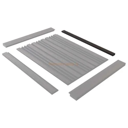 Финишный молдинг LF124B BR395K левый декорированный (31х12х2700мм) в Магнитогорске