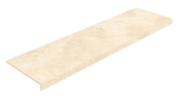 Керамогранит Coliseum Аурелия Уайт Ступень фронтальная (Натуральный, 33х120) в Магнитогорске