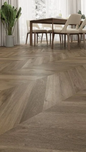 Кварц-виниловая плитка Alpine Floor Chevron Дуб Насыщенный ECO 20-4 (2,5 мм. 43 класс) в Магнитогорске