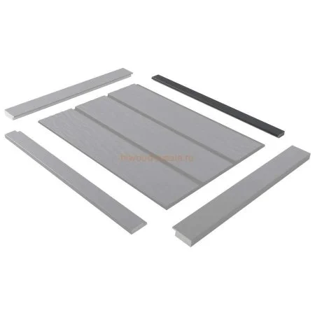 Финишный молдинг LF124B GR15K левый декорированный (31х12х2700мм) в Магнитогорске