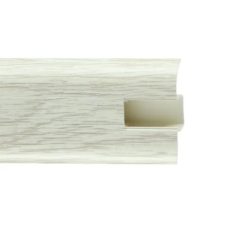 Пластиковый плинтус Royce №851 Дуб Льняной (58х22х2200мм) в Магнитогорске