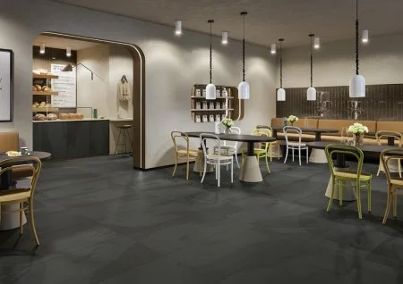 Керамогранит Coliseum Ардезия Блэк 60х120 (Натуральный и Реттифицированный) в Магнитогорске