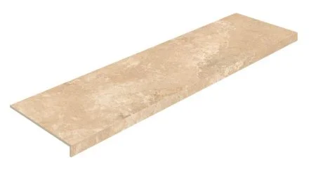 Керамогранит Coliseum Аурелия Беж Ступень фронтальная (Натуральный, 33х120) в Магнитогорске
