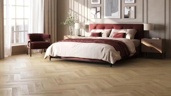 Паркетная доска Quartz Parquet Английская Ёлка Дуб Лимба 33-405 в Магнитогорске