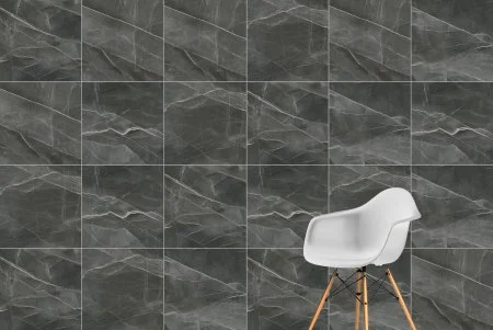 Керамогранит Vitra SityMarble Калакатта Блэк 60х60 (Лаппатированная и Реттифицированная) в Магнитогорске