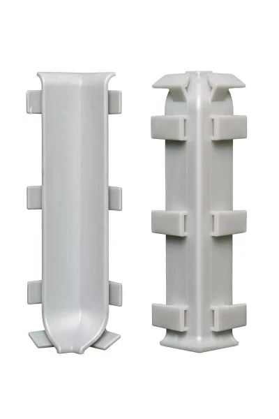 Внутренний угол Bonkeel ПЛ80 серый (ПВХ) в Магнитогорске