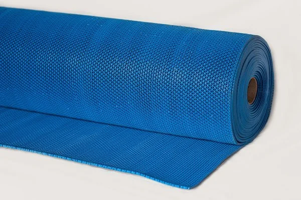 Грязезащитное рулонное покрытие ЗигЗаг Синий 4,5 мм (1,2 м) Китай в Магнитогорске