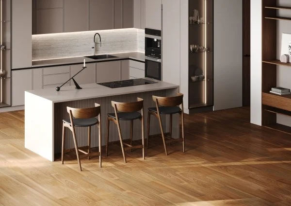 Паркетная доска Quartz Parquet Классик 5 мм Дуссия Африканская 550-63 в Магнитогорске