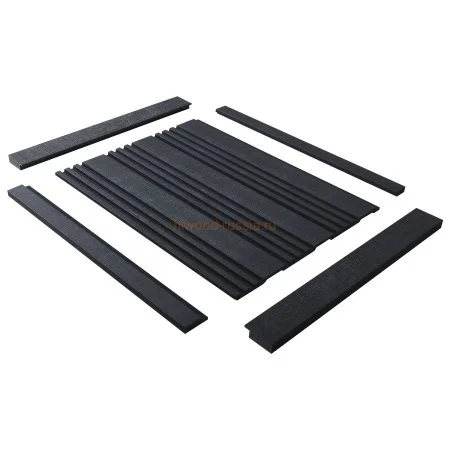 Финишный молдинг LF124A BK114K правый декорированный (42х12х2700мм) в Магнитогорске