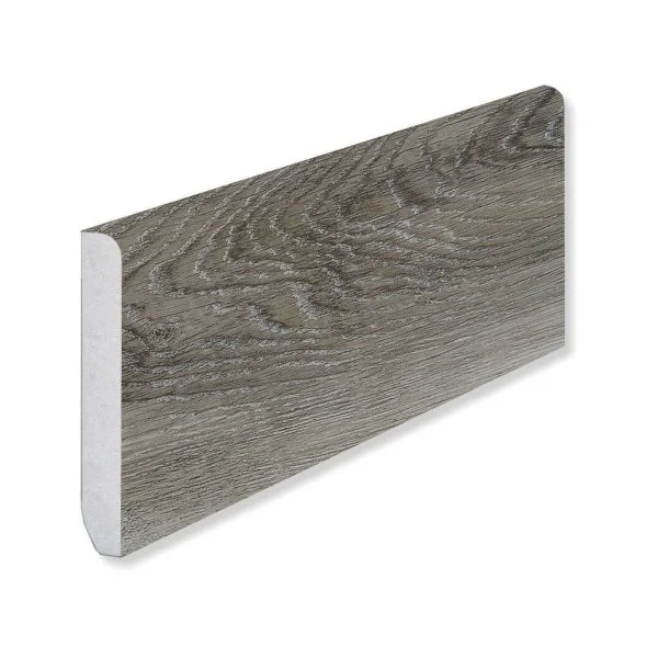 Кварцевый плинтус Fargo 366-1B Дуб Рустик Серый градиент 80х11х2200 мм в Магнитогорске