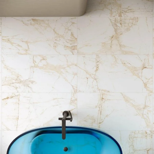 Керамогранит Coliseum Канова Уайт 60х120 (Натуральный и Реттифицированный) в Магнитогорске