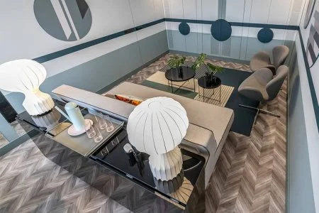 Пробковое покрытие CorkStyle Chevron Silver в Магнитогорске