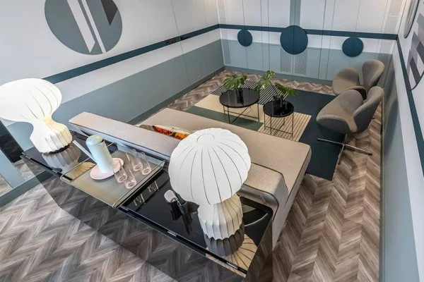 Пробковое покрытие CorkStyle Chevron Silver в Магнитогорске