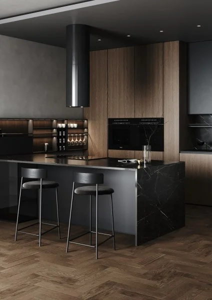 Паркетная доска Quartz Parquet Штучный паркет Дуб Трюфельный 44-1258-03 в Магнитогорске