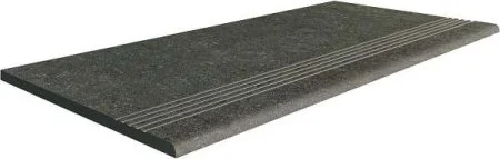 Керамогранит Italon Аурис Блэк ступень (Натуральная, 30х60) в Магнитогорске