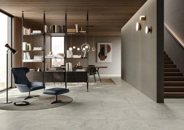 Керамогранит Italon Метрополис Абсолют Сильвер 80х80 (Натуральная и Реттифицированная) в Магнитогорске