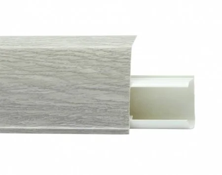 Пластиковый плинтус Royce №545 Дуб Париж (55х23х2200мм) в Магнитогорске