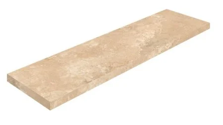 Керамогранит Coliseum Аурелия Беж Ступень угловая левая (Натуральный, 33х120) в Магнитогорске